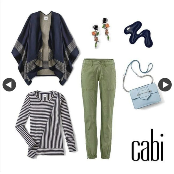 Cabi Striped Earnest Tee Long Sleeve - Picture 7 of 11